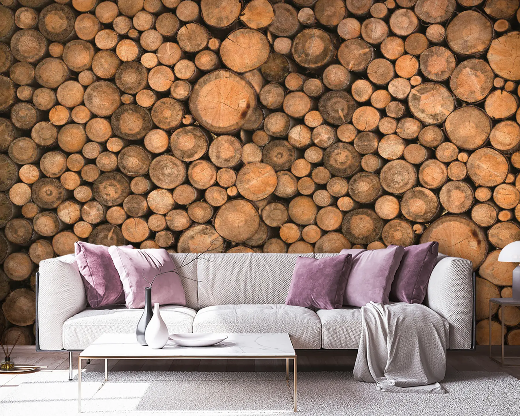 Valokuvatapetti Puiden kannet u60228