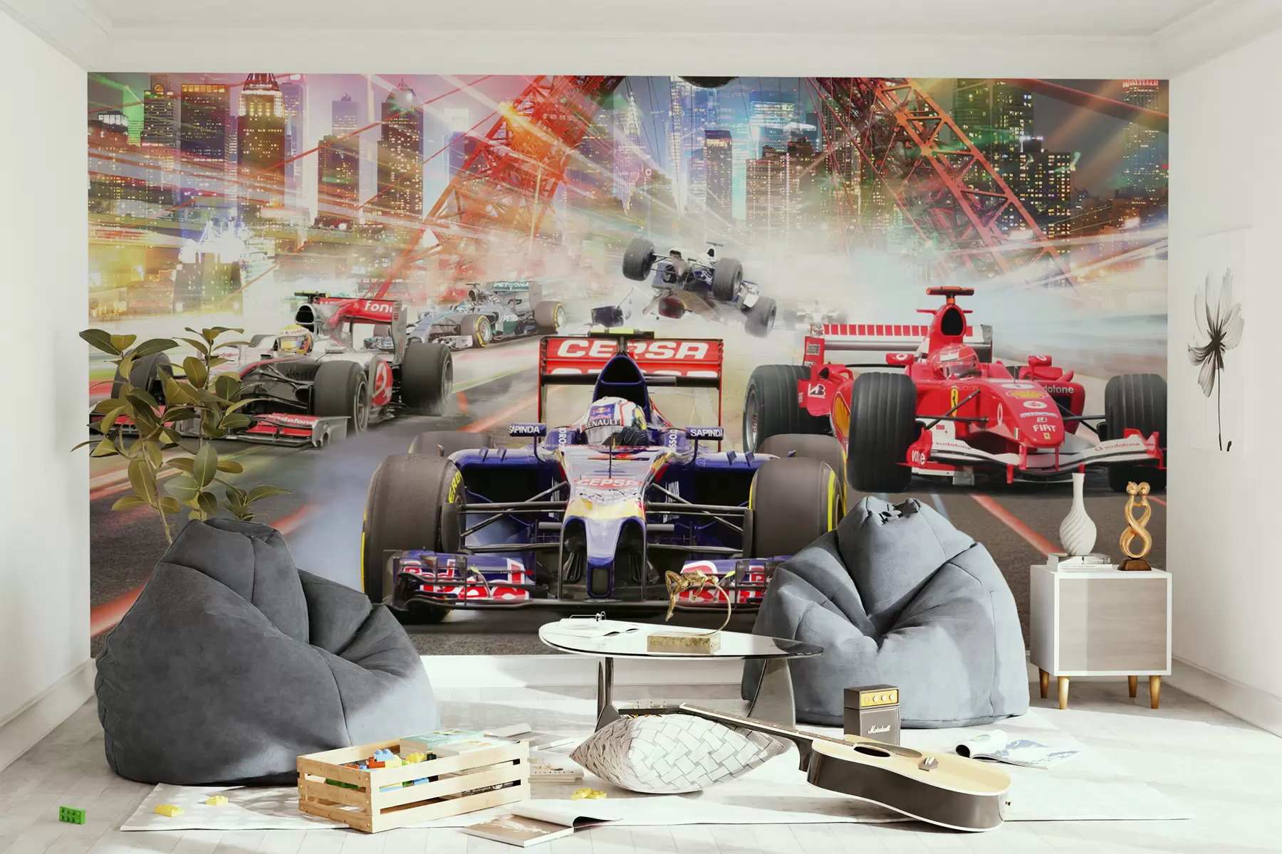 Valokuvatapetti Pyörä, rengas ja auto u64439