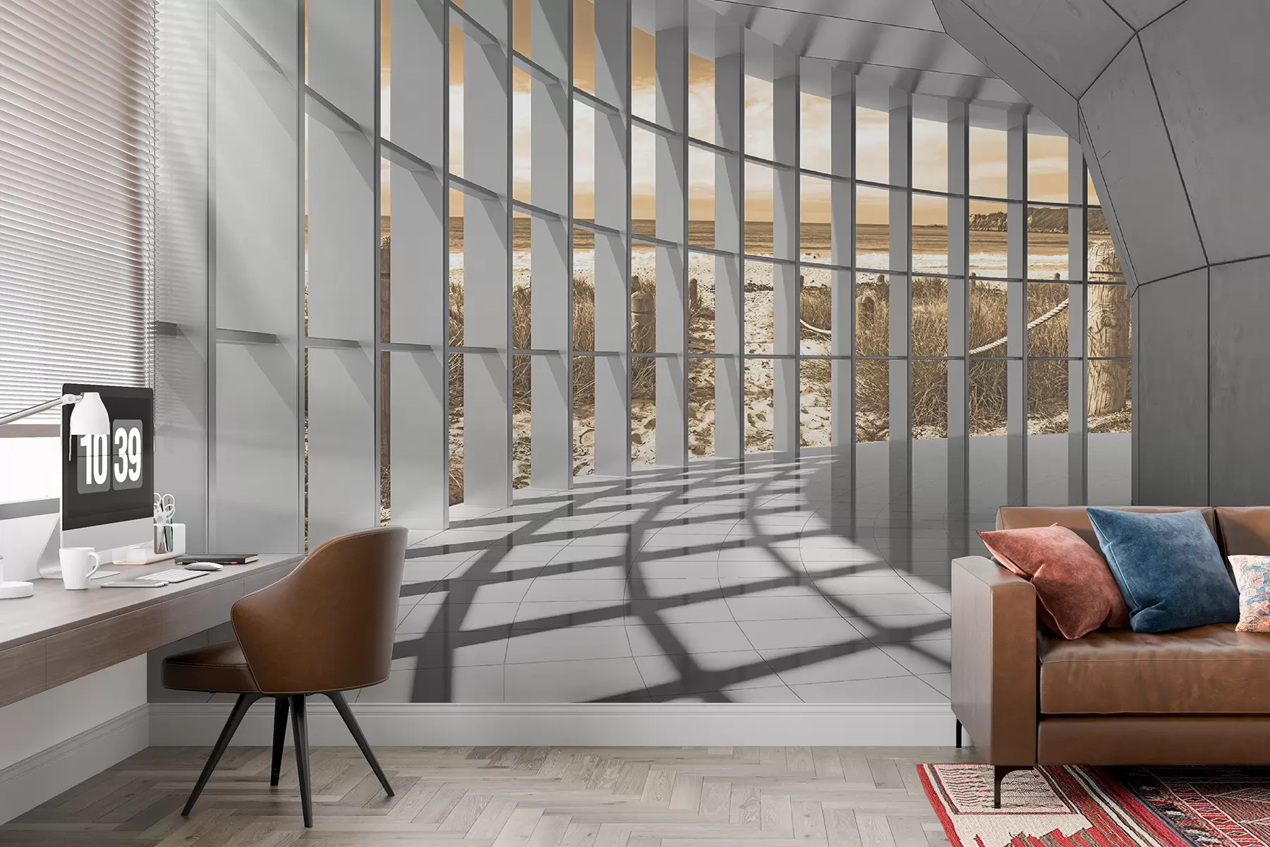 Valokuvatapetti Lattia, lattia ja kalusteet u70513v3