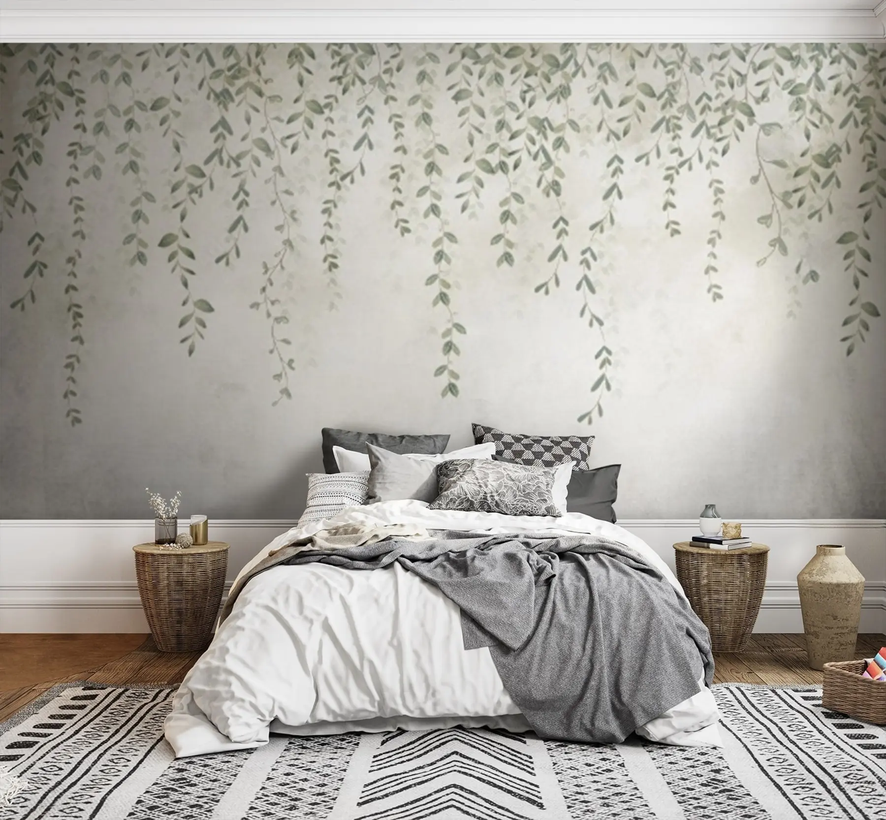 Valokuvatapetti Viiniköynnöksiä lehtineen u71244