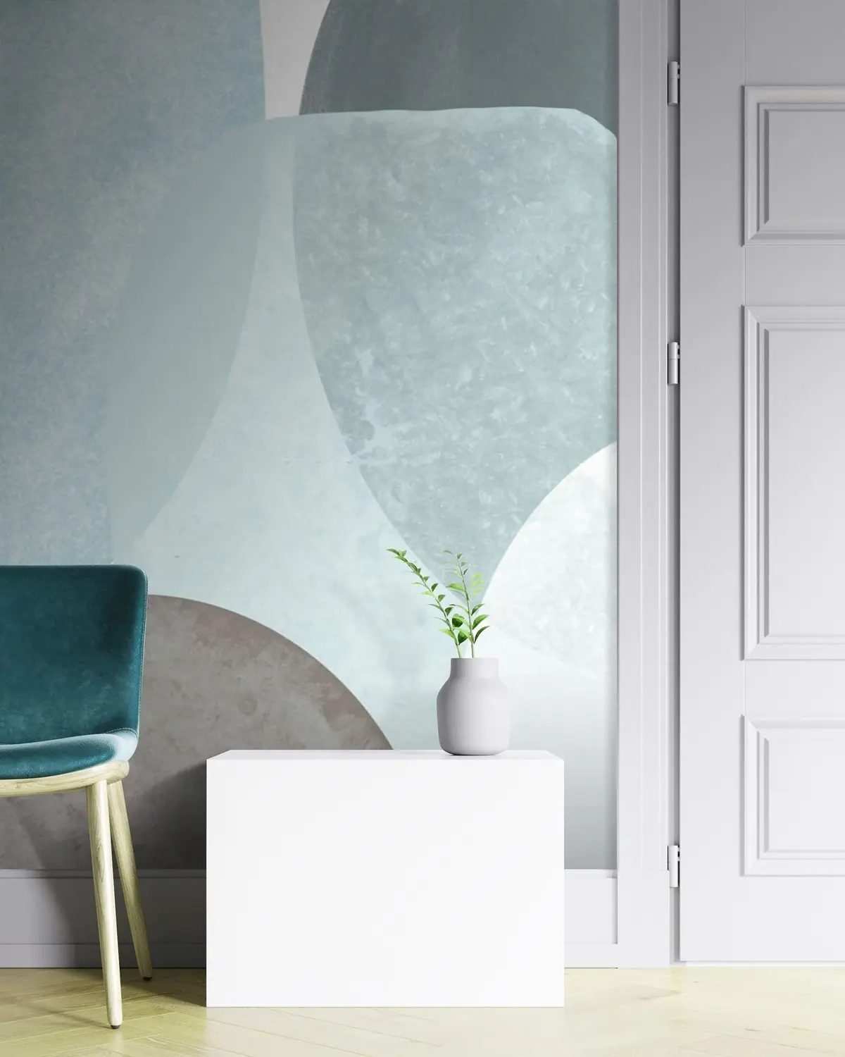 Valokuvatapetti Isot värikkäät ympyrät u71404