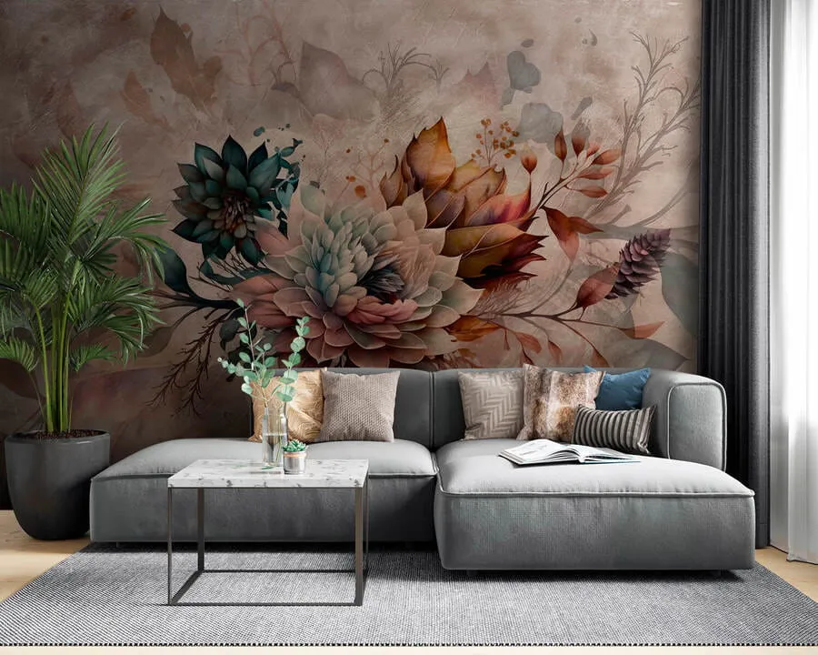 Valokuvatapetti Grange-tyylinen koostumus u93919