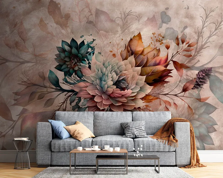Valokuvatapetti Grange-tyylinen koostumus u93919