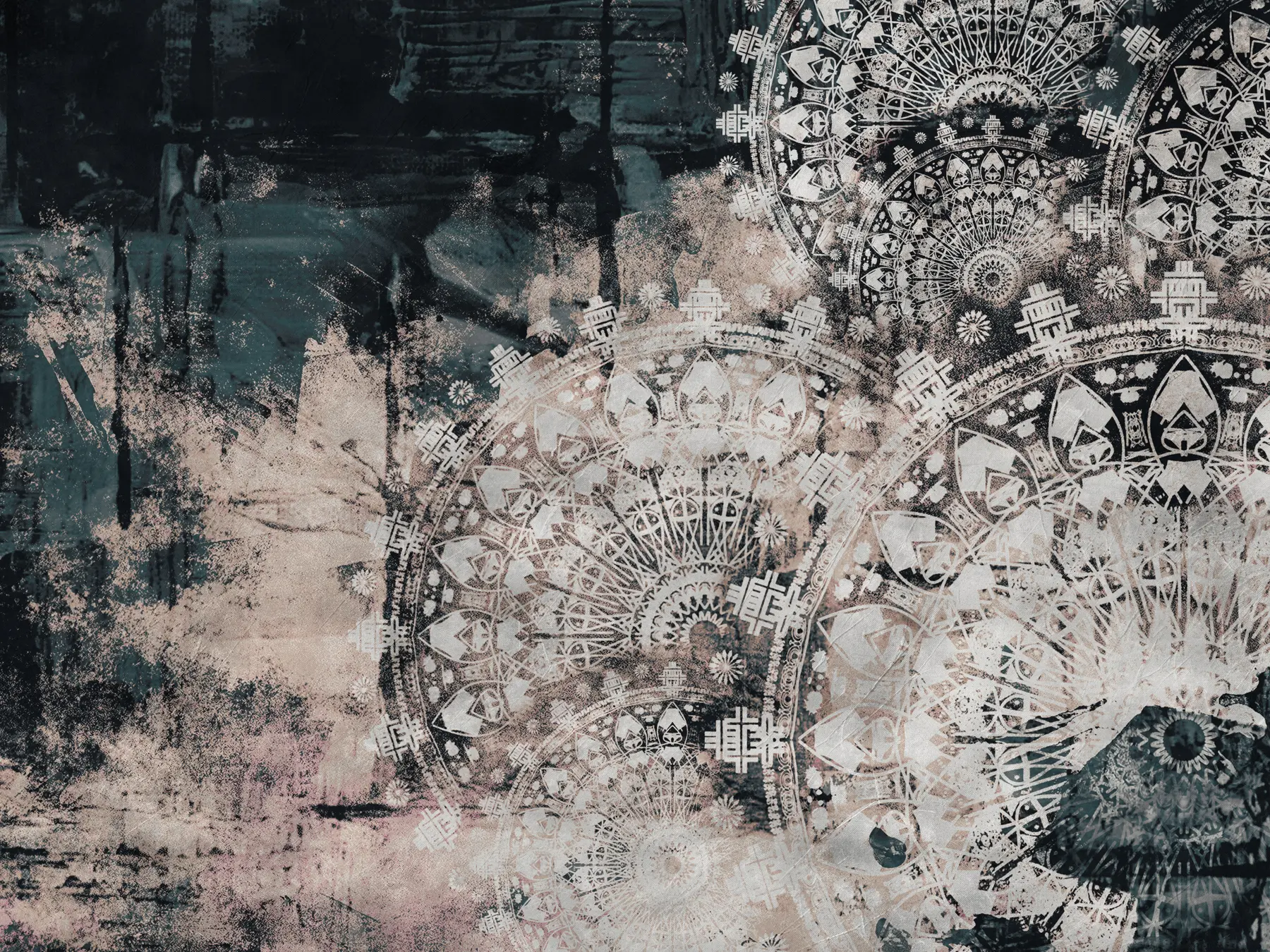 Valokuvatapetti Vintage mandala u93958