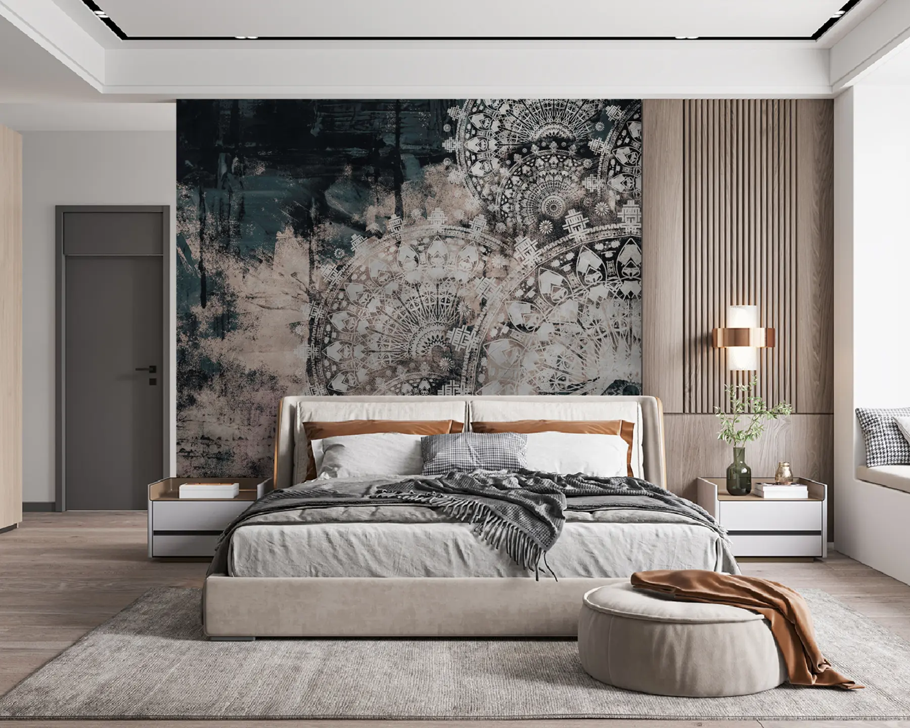 Valokuvatapetti Vintage mandala u93958