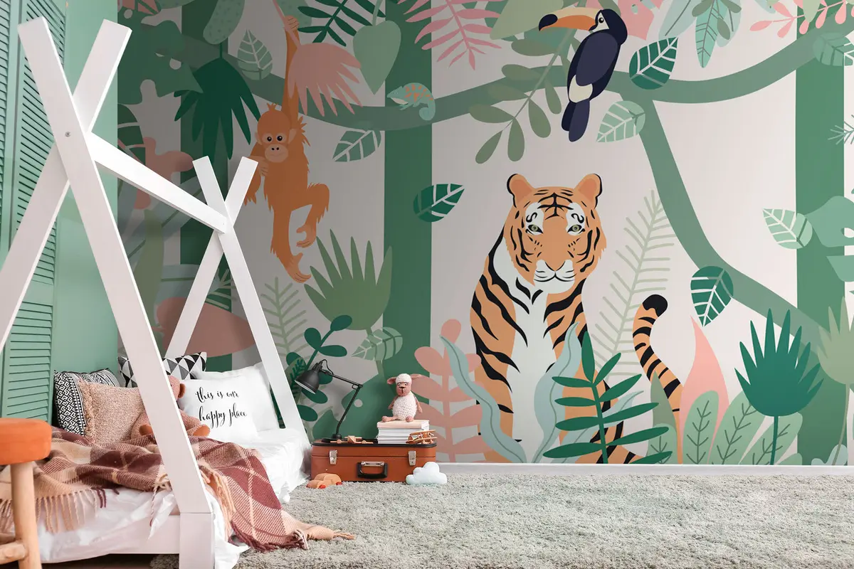 Valokuvatapetti Peto viidakosta u74495