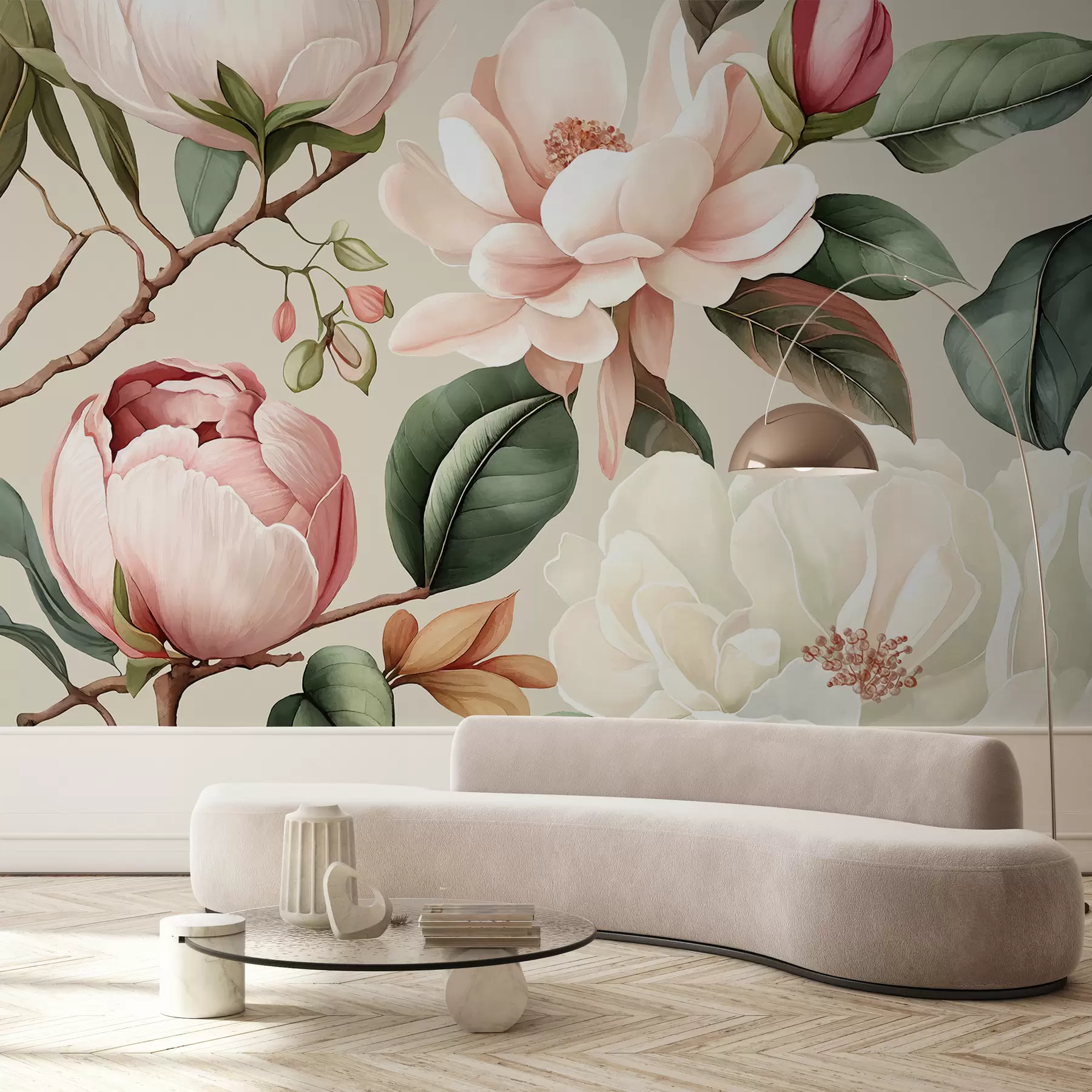 Valokuvatapetti Akvarelli haamuja u70667