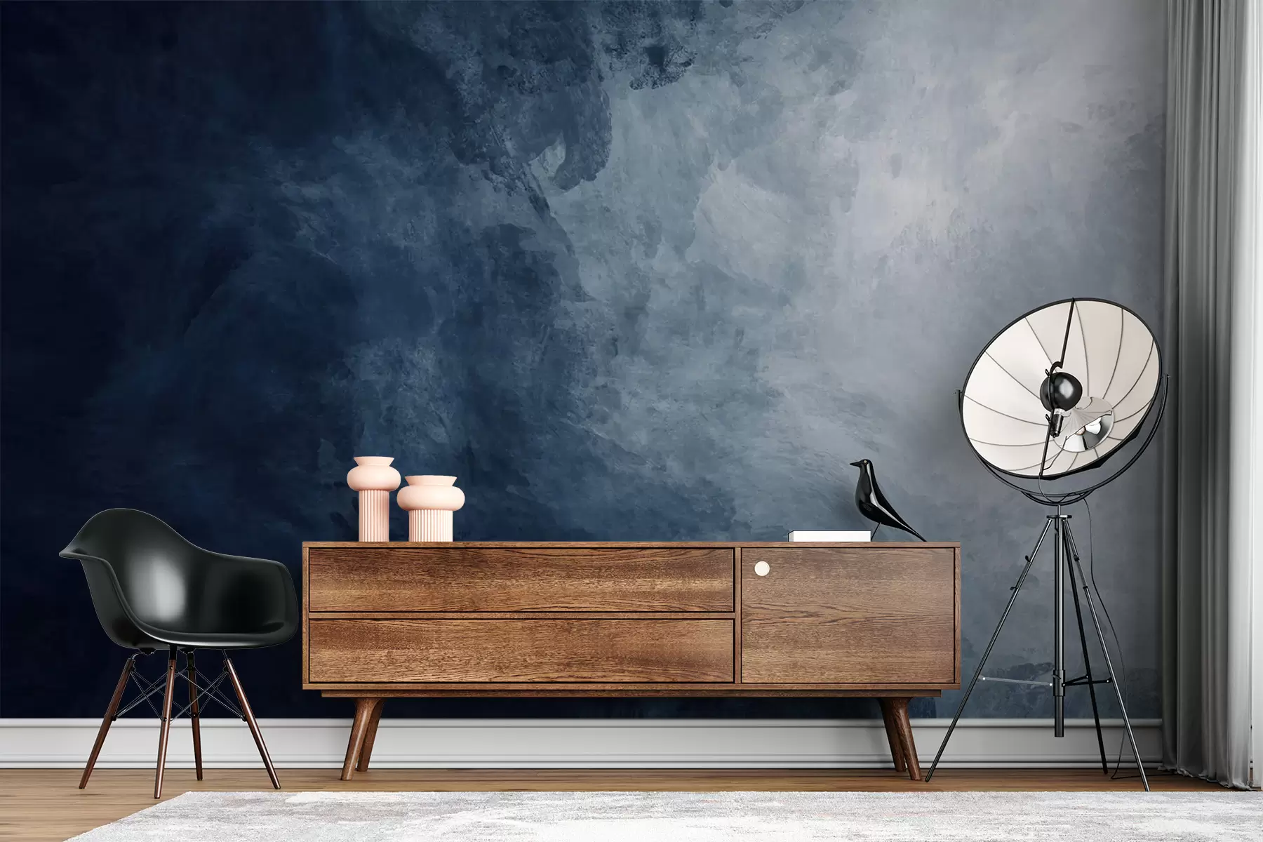 Valokuvatapetti Vesi, pilvi ja harmaa u03136