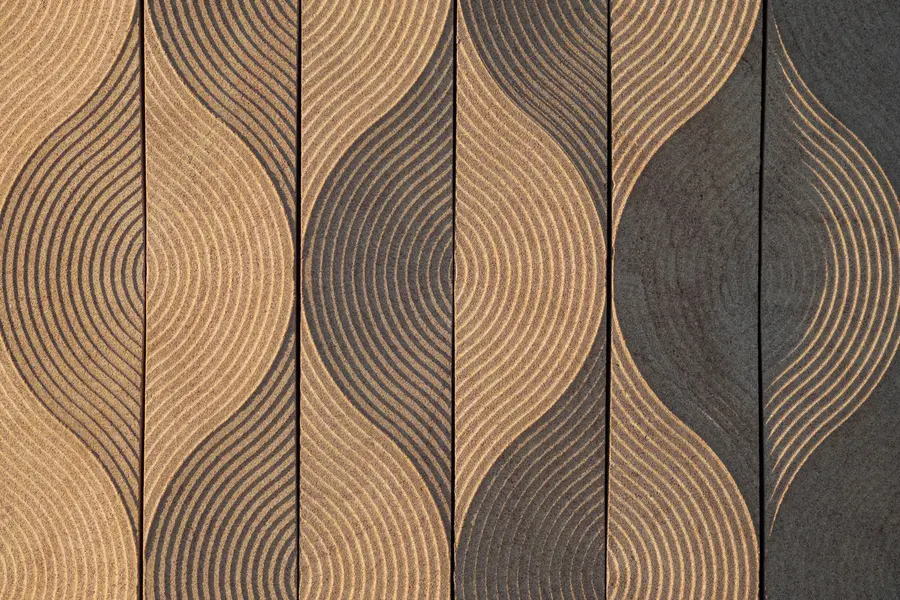 Valokuvatapetti Aallot itämaiseen tyyliin u75837