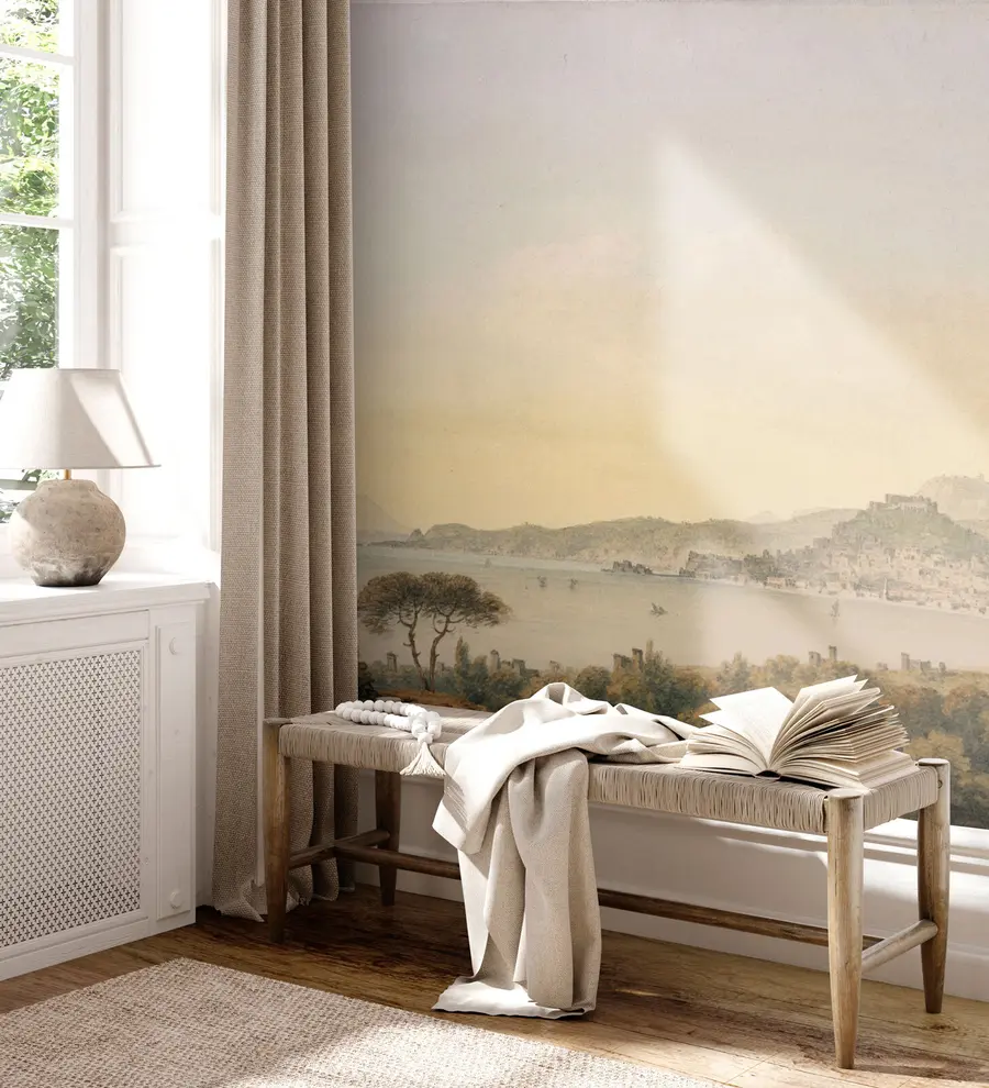 Valokuvatapetti Näkymät Napolin kaupunkiin u95155