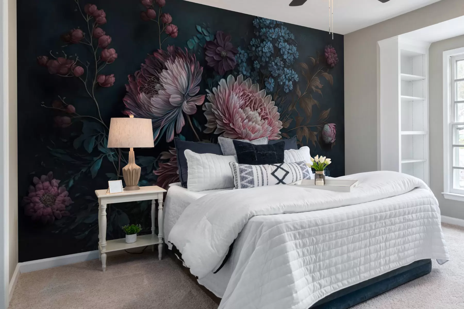 Valokuvatapetti Asters yö u75407