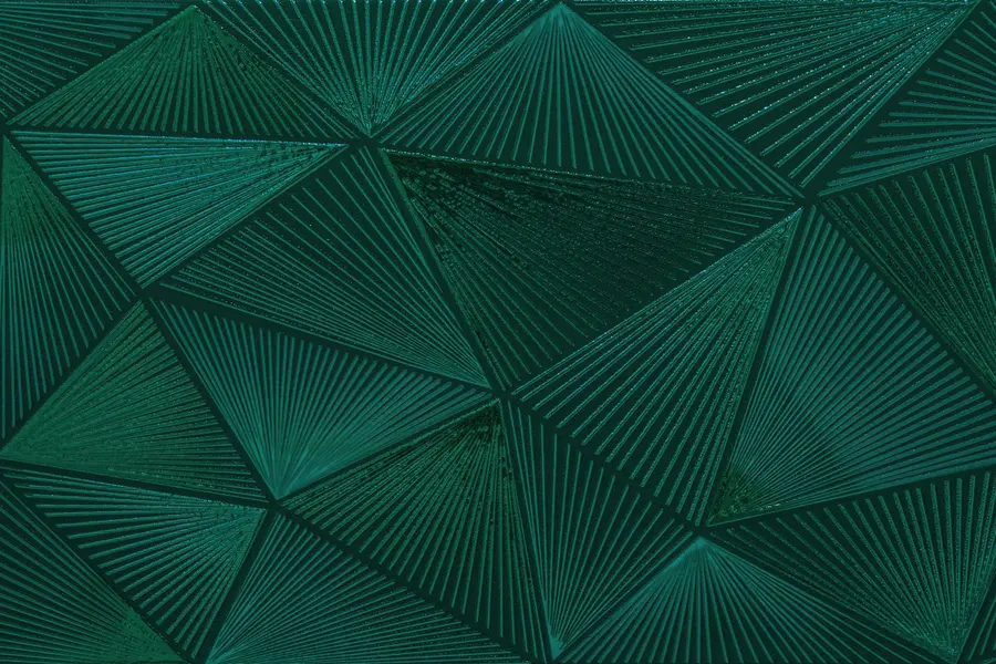 Valokuvatapetti Tummanvihreät mosaiikkilaatat u96289