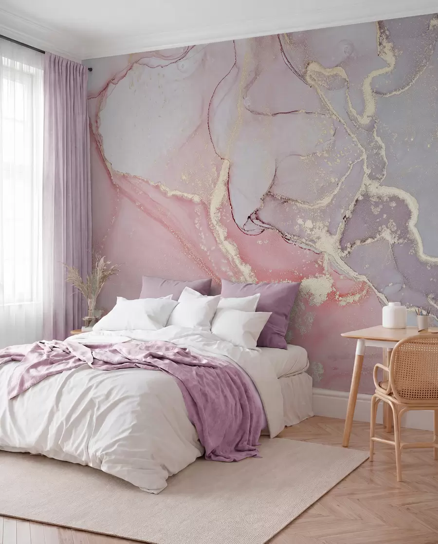Valokuvatapetti Rose marmori u13857