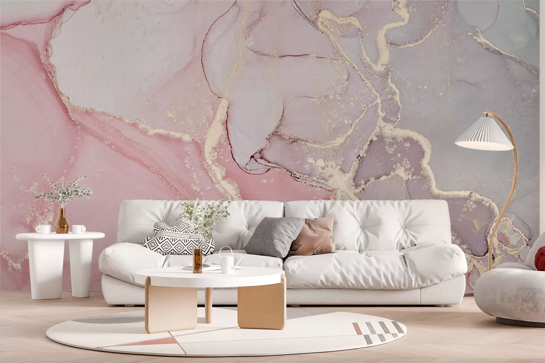 Valokuvatapetti Rose marmori u13857