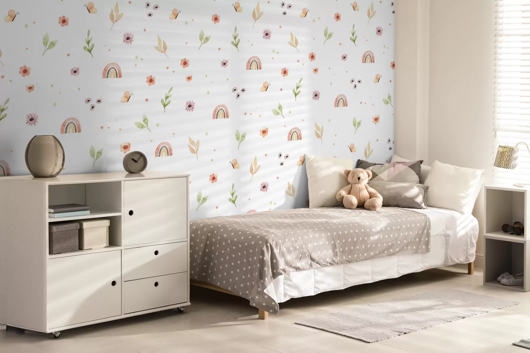 Valokuvatapetti Lasten akvarellipiirustus u96608