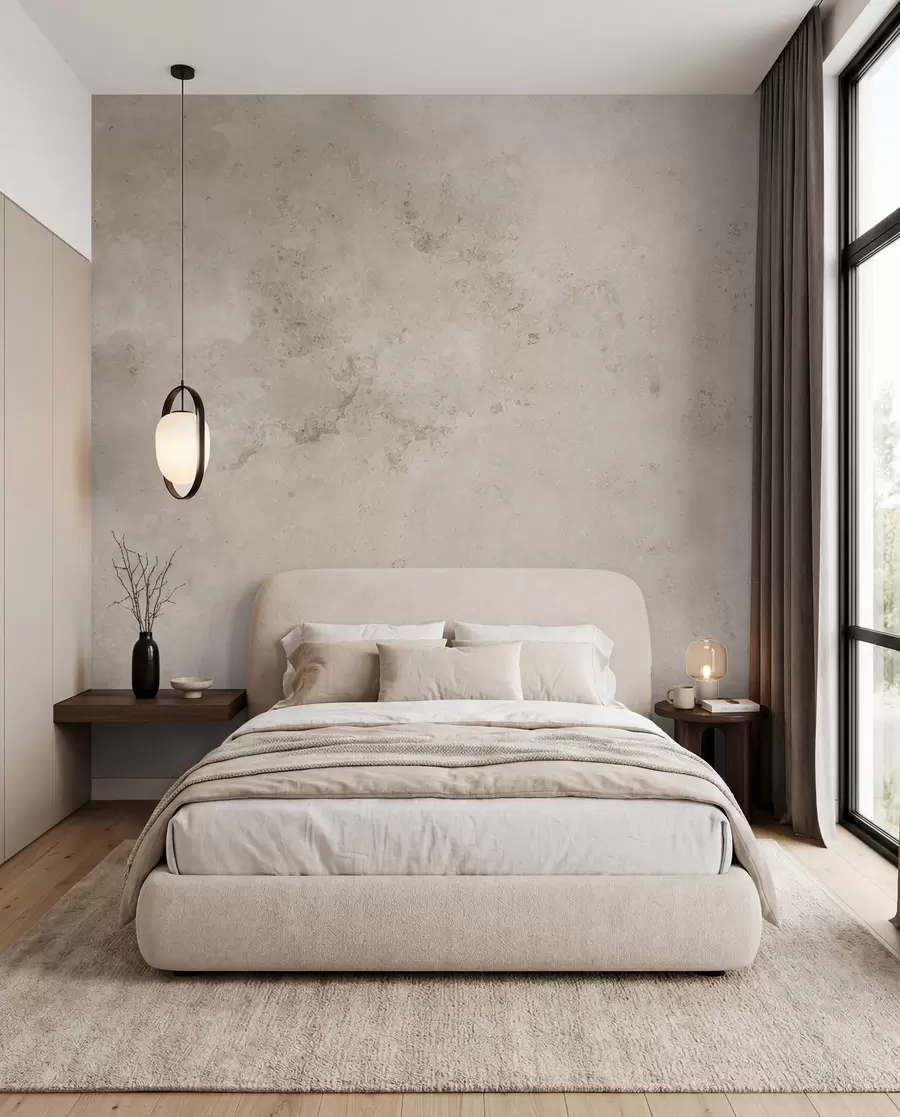 Valokuvatapetti Beige betoniseinä u97236