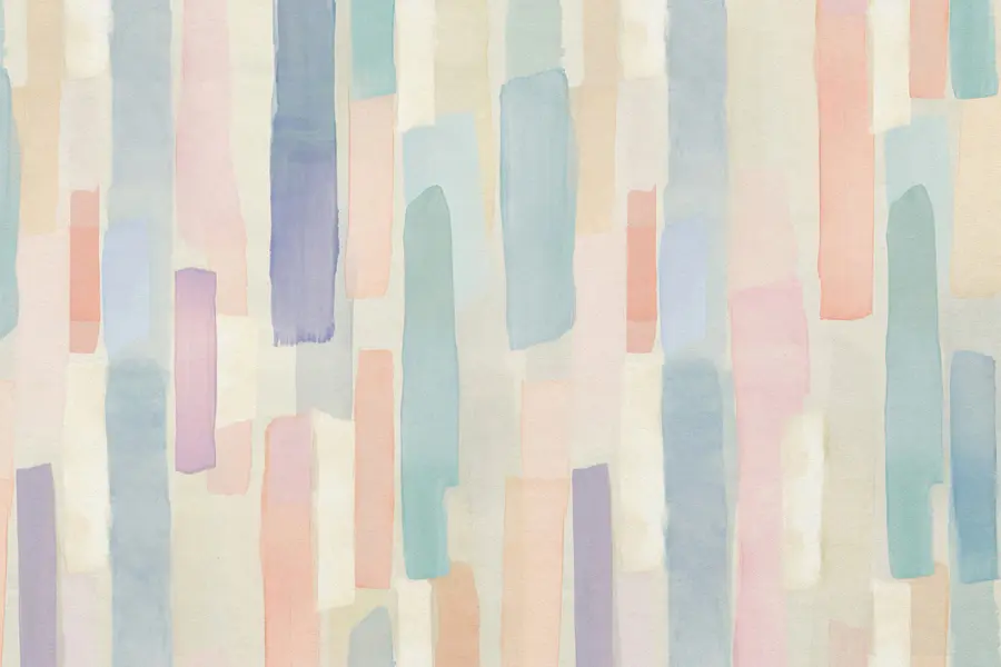 Valokuvatapetti Pystysuuntaiset sateenkaaren raidat u97869