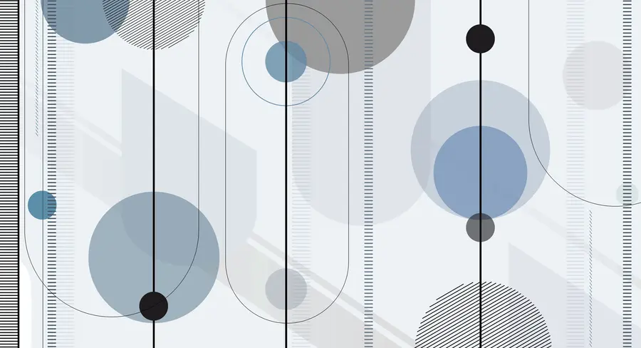 Valokuvatapetti Geometrinen abstraktio u95379v1