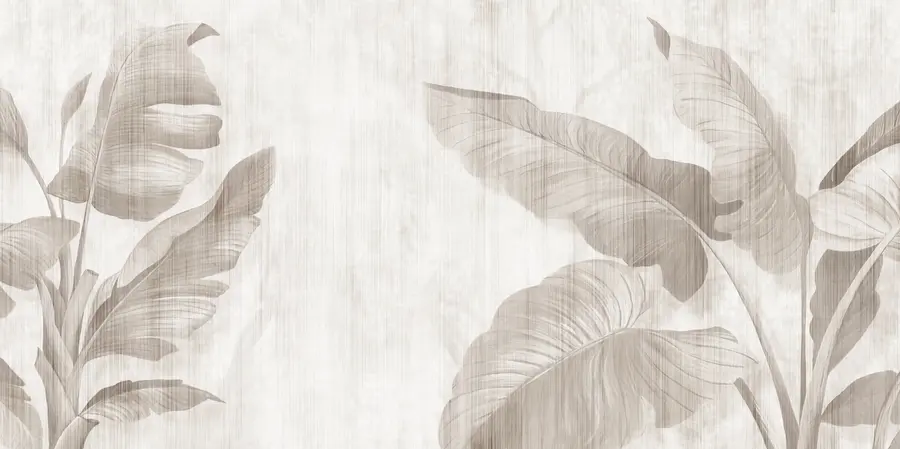 Valokuvatapetti Trooppiset lehdet grunge-tyyliin u00299d2