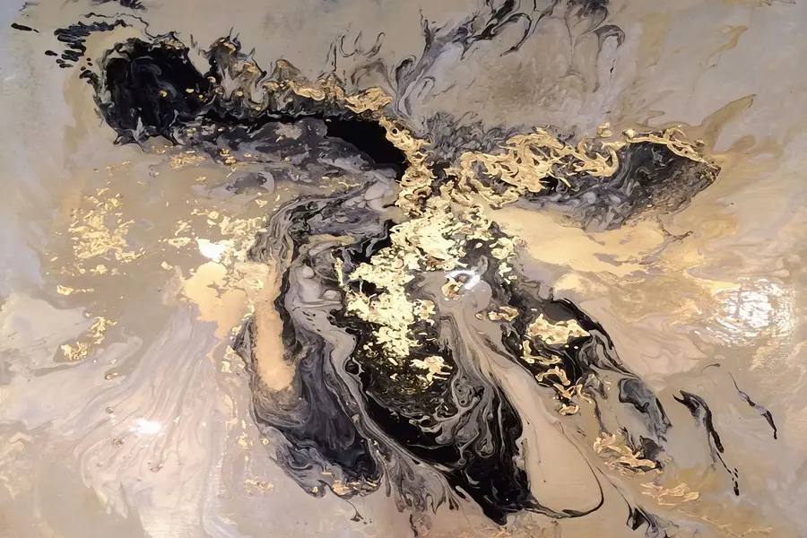 Valokuvatapetti Musta marmori u16941d3