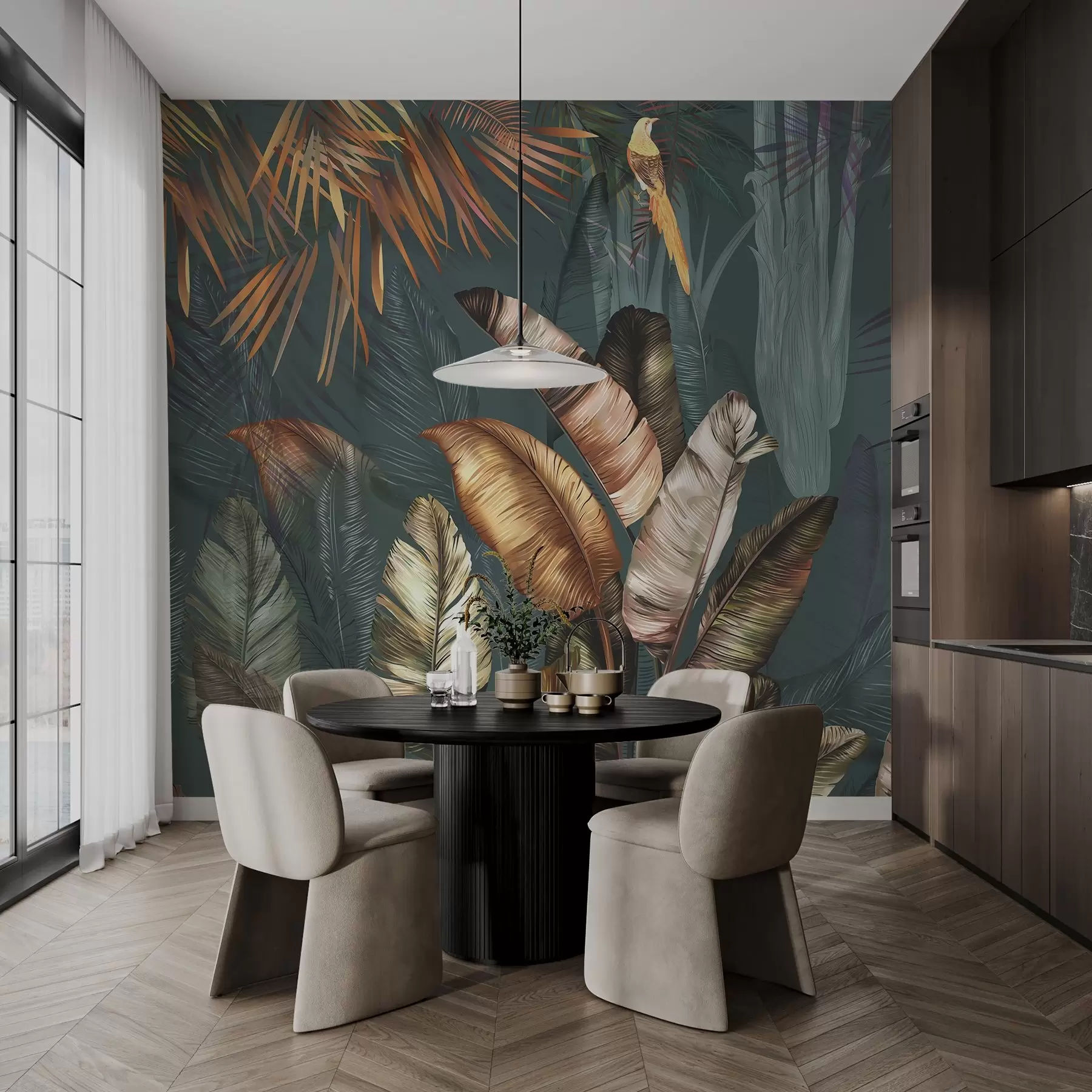 Valokuvatapetti Lehdet u50468d1