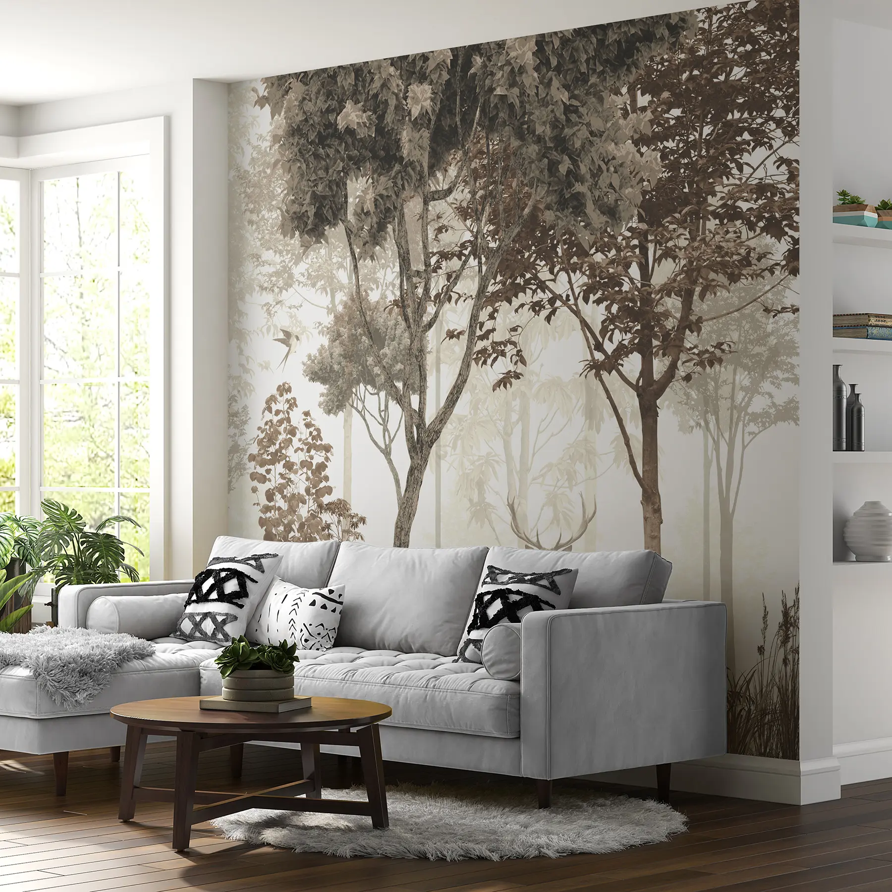 Valokuvatapetti Maaginen metsä u72134d1